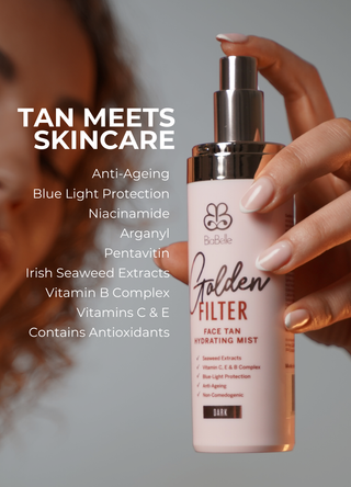 Golden Filter Anti-Ageing Face Tan Spray – Niacinamide