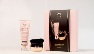 Bronze & Blend | Instant Tan & Brush Gift Set | BiaBelle Beauty